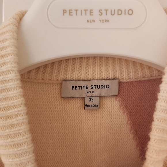 Petite Studio Colorblock Sweater XS - Picture 4 of 4
